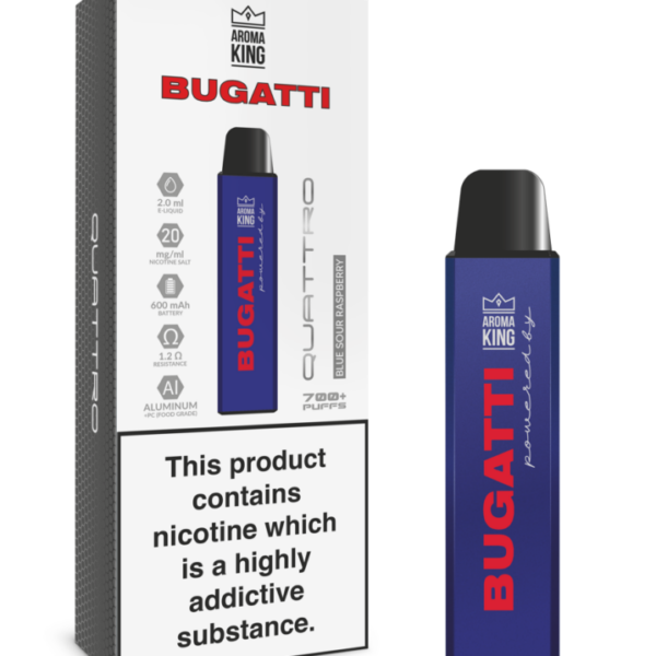 Bugatti Quattro - Blue Sour Raspberry
